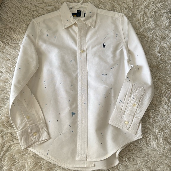Ralph Lauren Other - Ralph Lauren boys button down dress shirt size 7